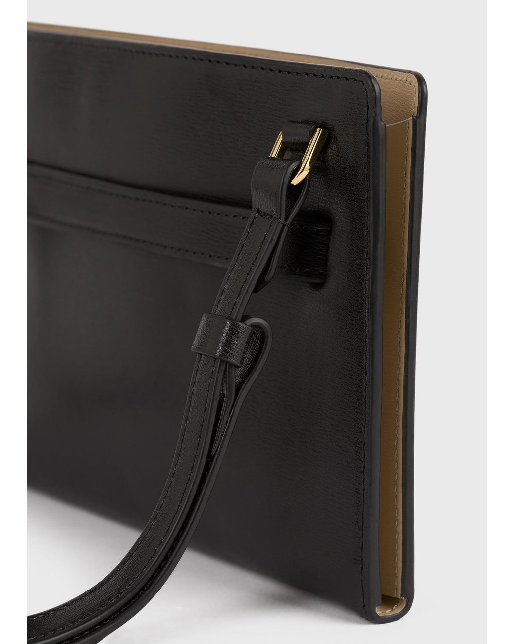 Totême  White Belted Leather Crossbody
