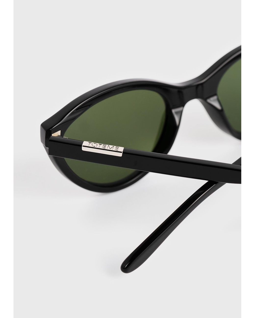 Totême Green Cateye Sunglasses