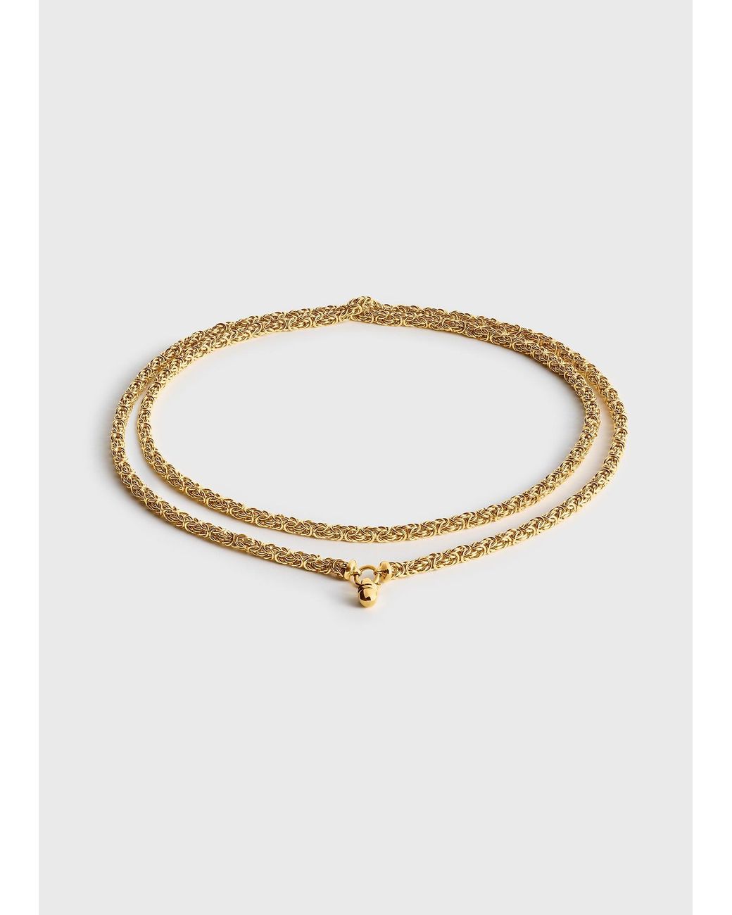 Totême  White Elongated Byzantine Necklace
