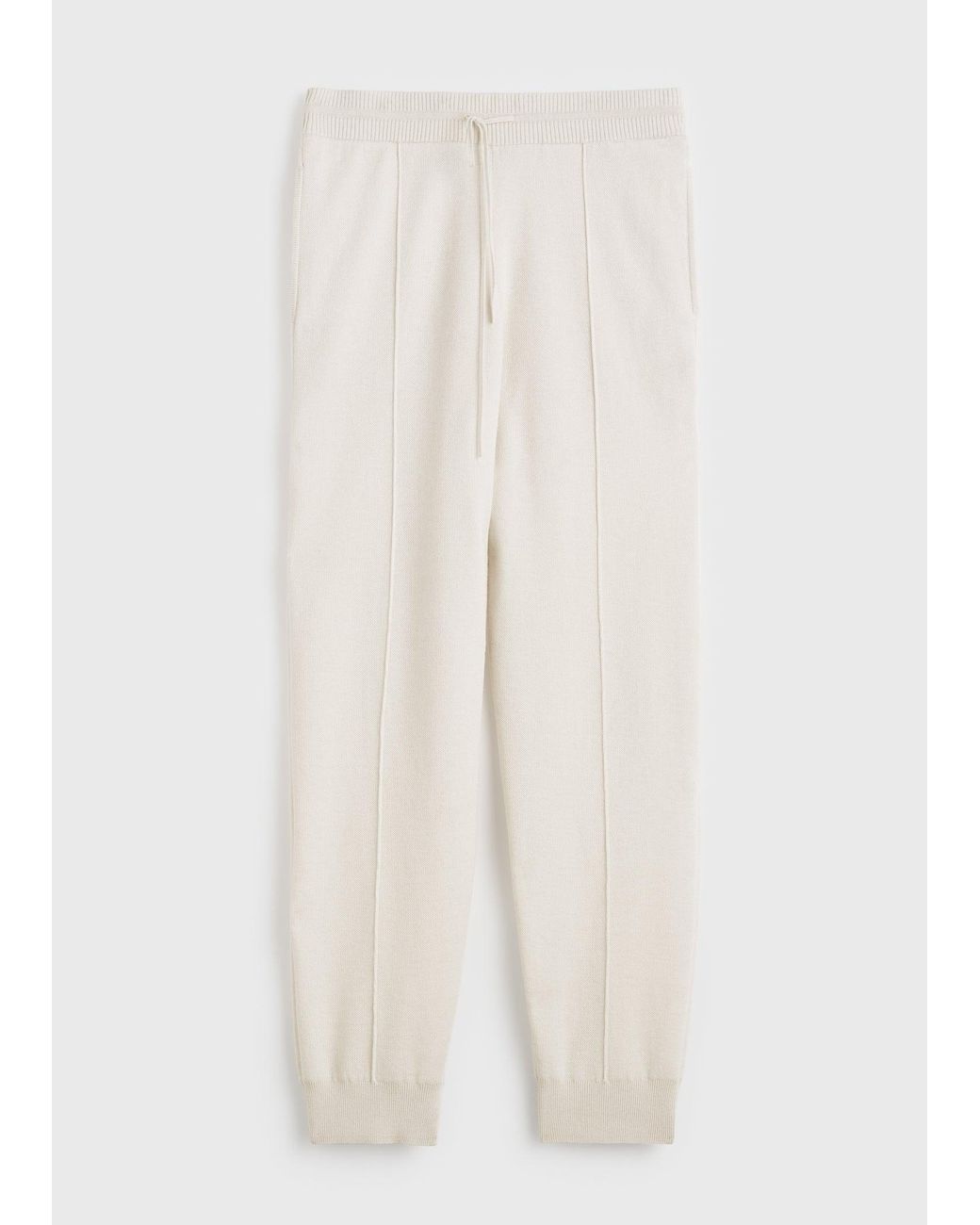 Totême  Natural Pintucked Sweatpants
