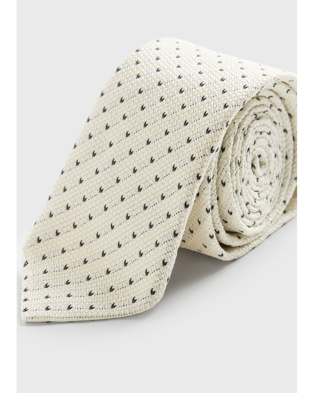 Totême  White Dot Tie for men