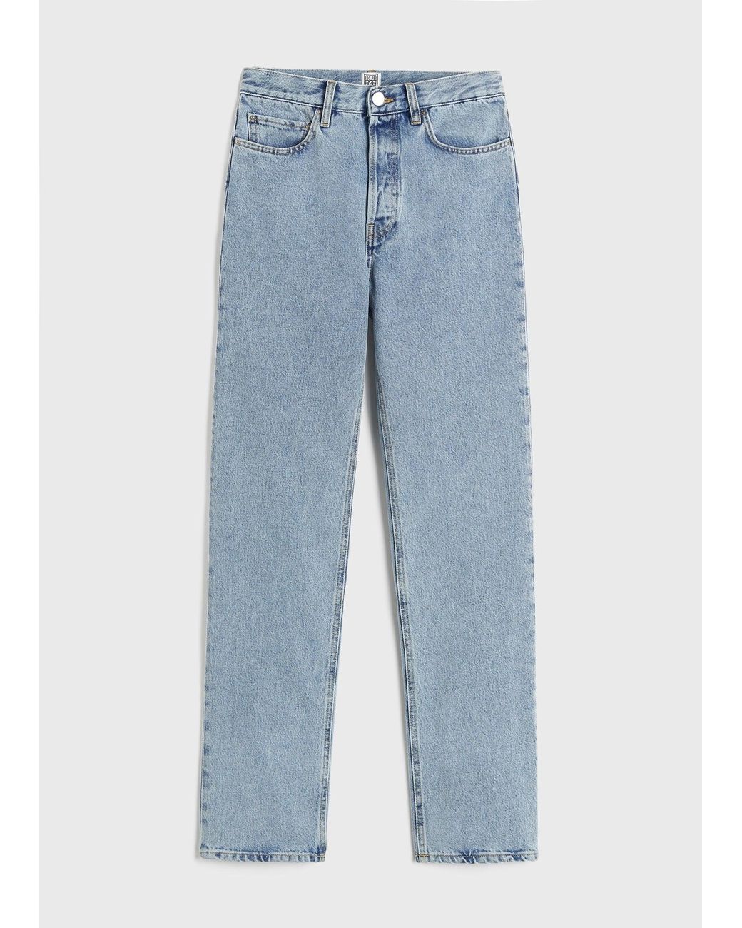 Totême Blue Classic Cut Denim Full Length