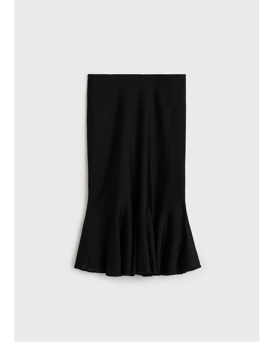 Totême Natural Fluted Knit Skirt