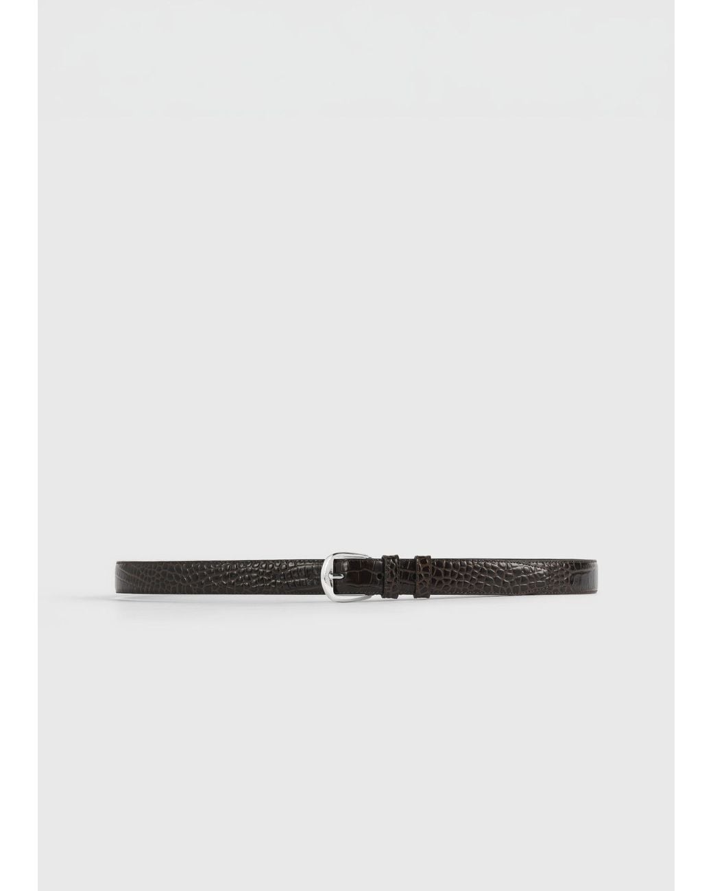 Totême White 2.5Cm Classic Belt