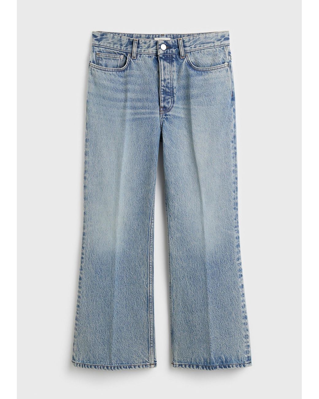 Totême Blue Kick Flare Denim