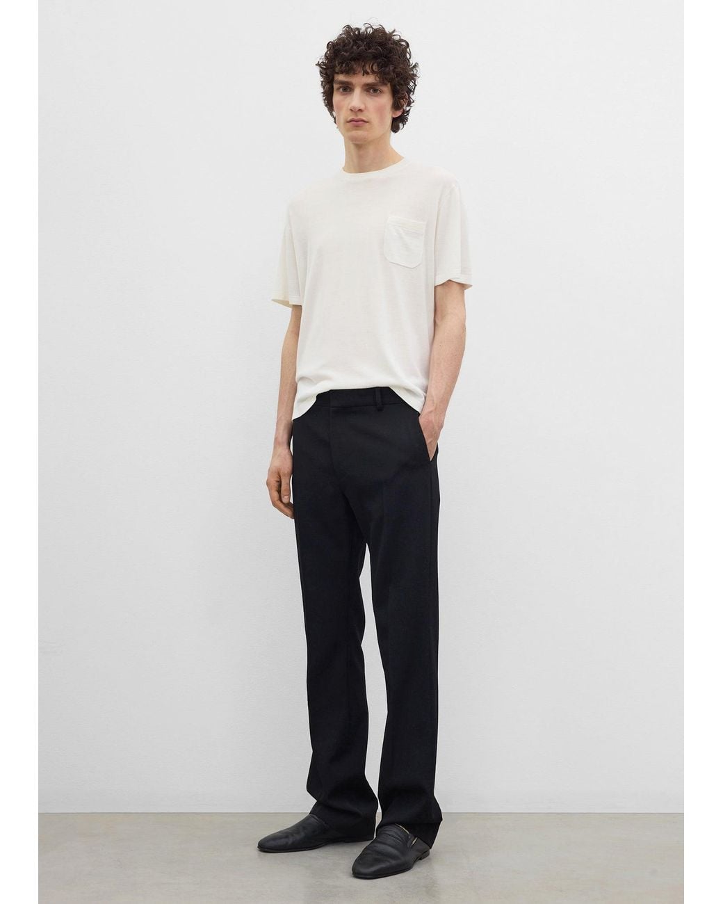 Totême  White Fine T-Shirt for men