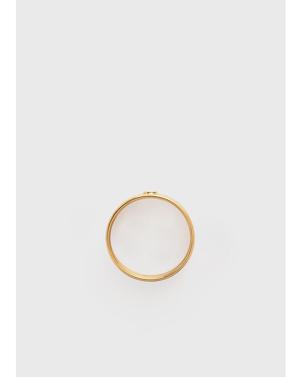 Totême White Cigar Diamond Midi Ring 18Kt
