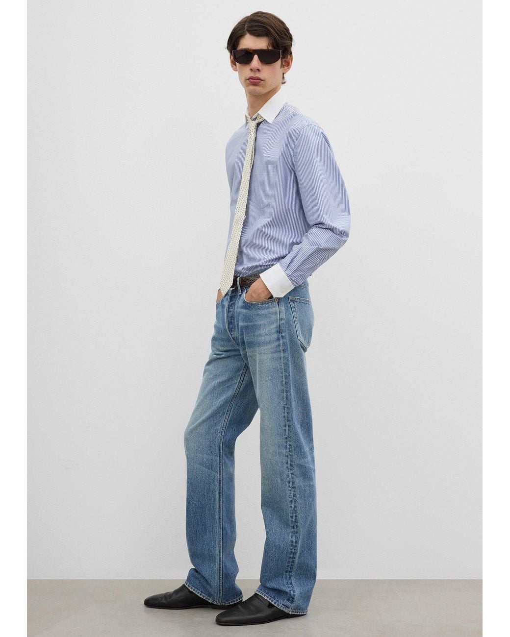 Totême Blue Straight Denim for men