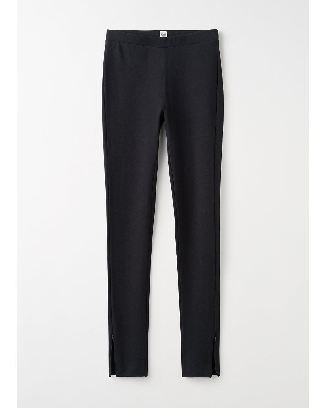 Totême Black Zip Leggings