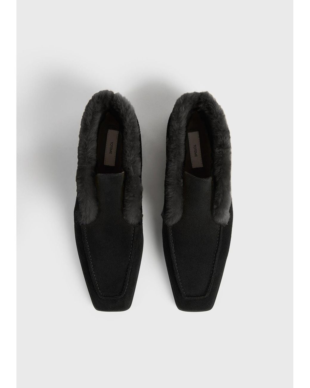Totême Black Loafer Boots