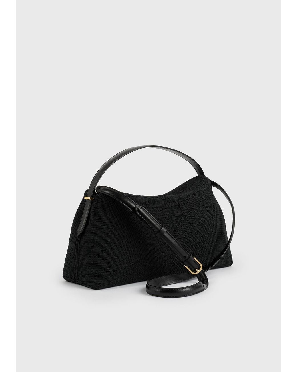 Totême Black T-Lock Rope Top Handle