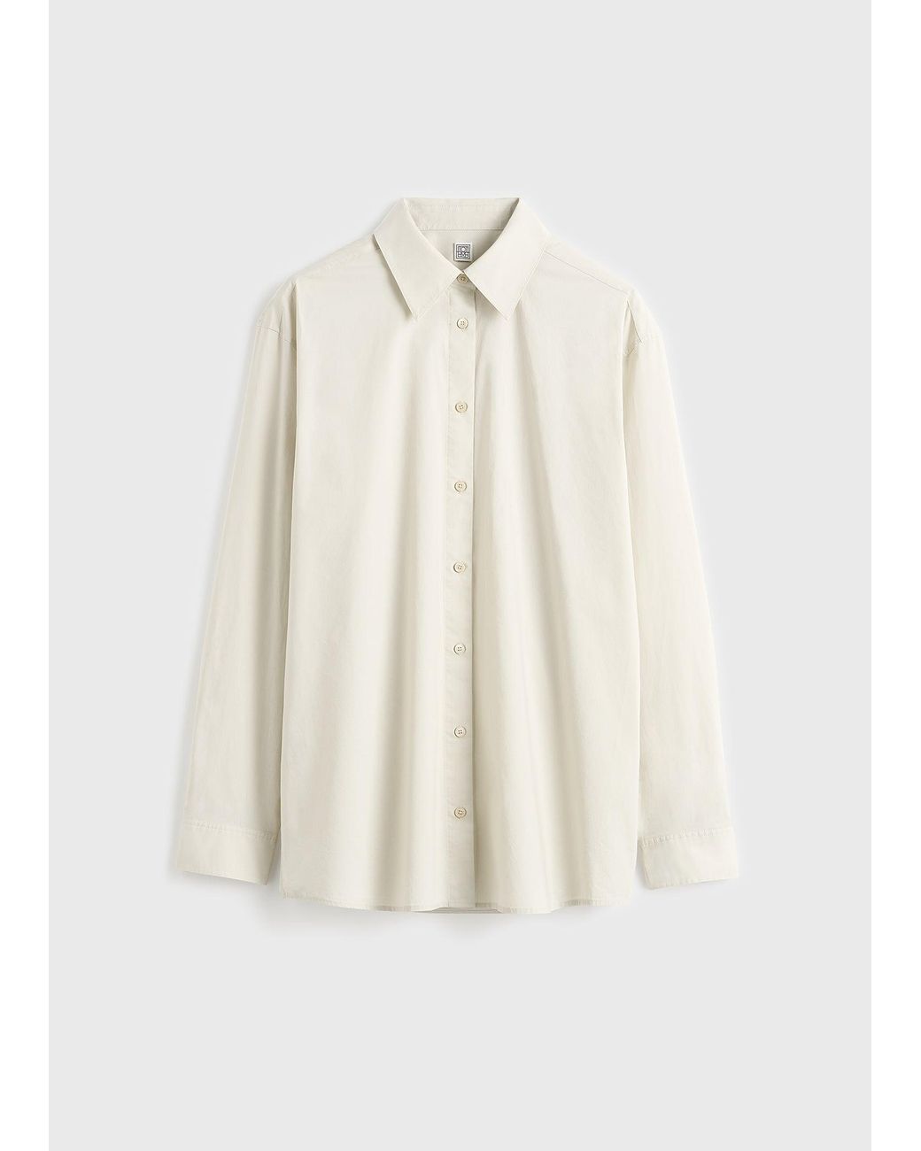 Totême Natural Classic Tumbled Shirt
