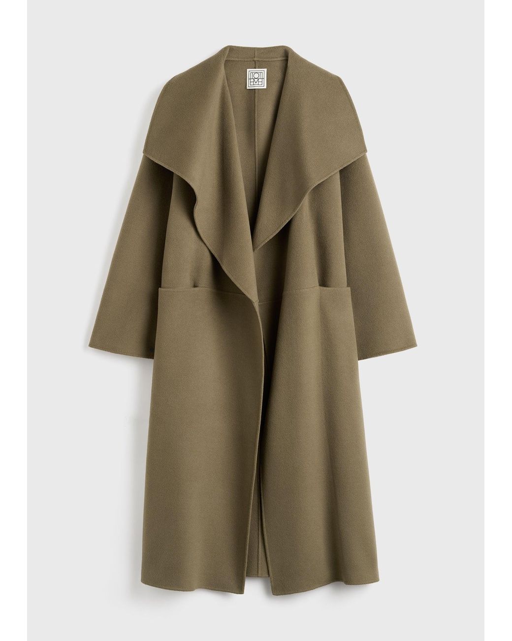 Totême Natural Signature Doublé Long Coat