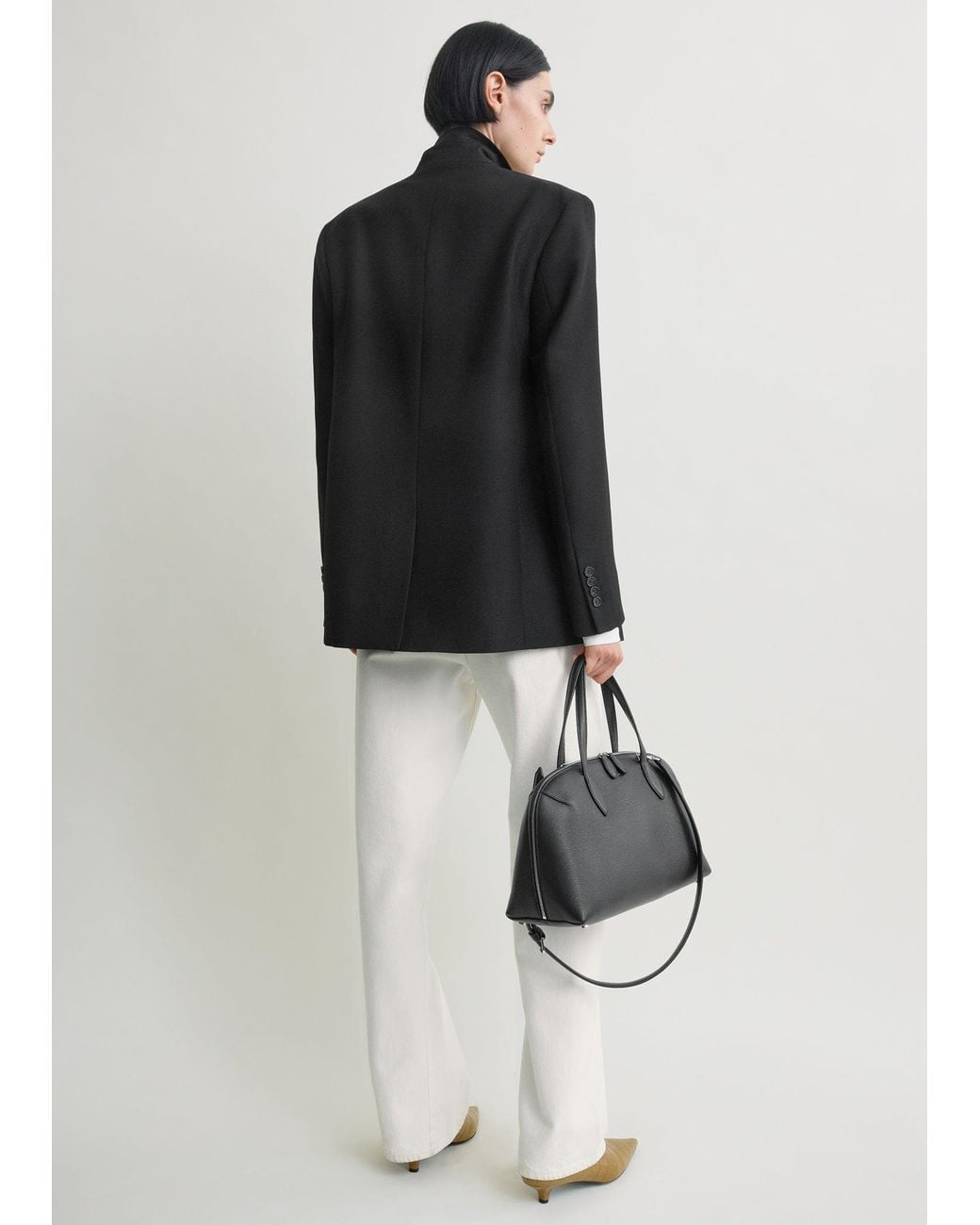 Totême White Tailored Blazer