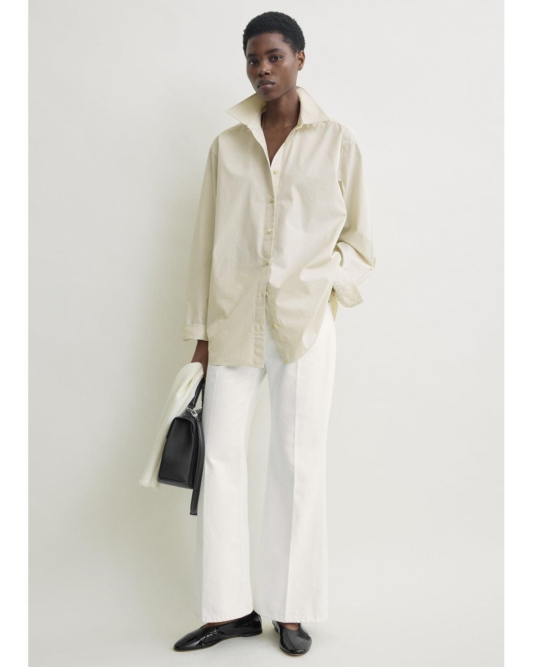 Totême Natural Classic Tumbled Shirt