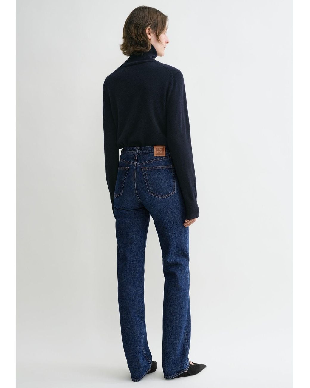Totême Blue Classic Cut Denim Full Length