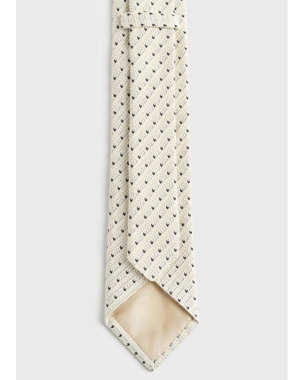 Totême  White Dot Tie for men