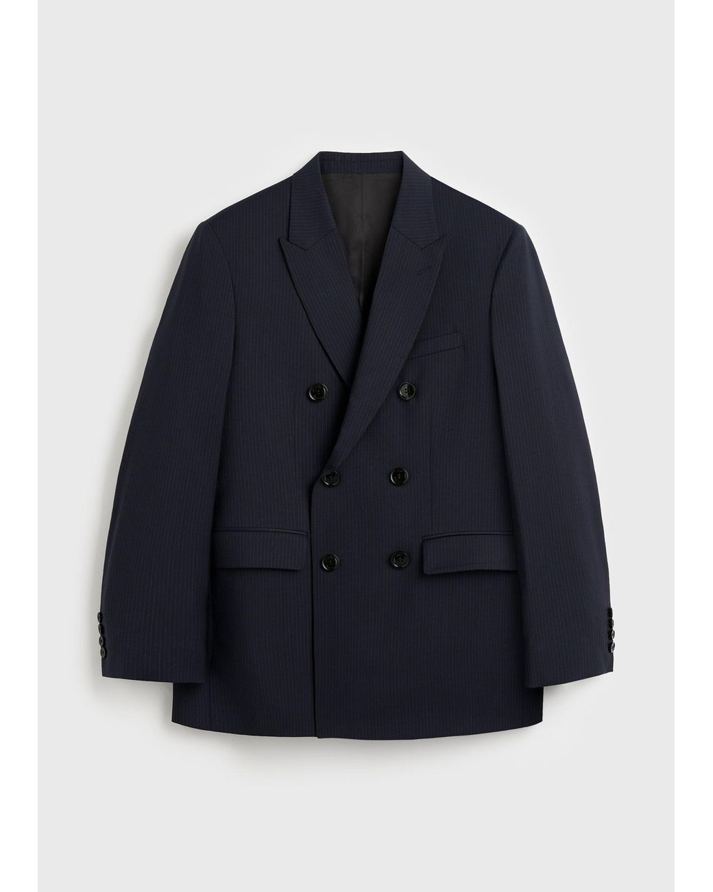 Totême Blue Boxy Db Jacket for men