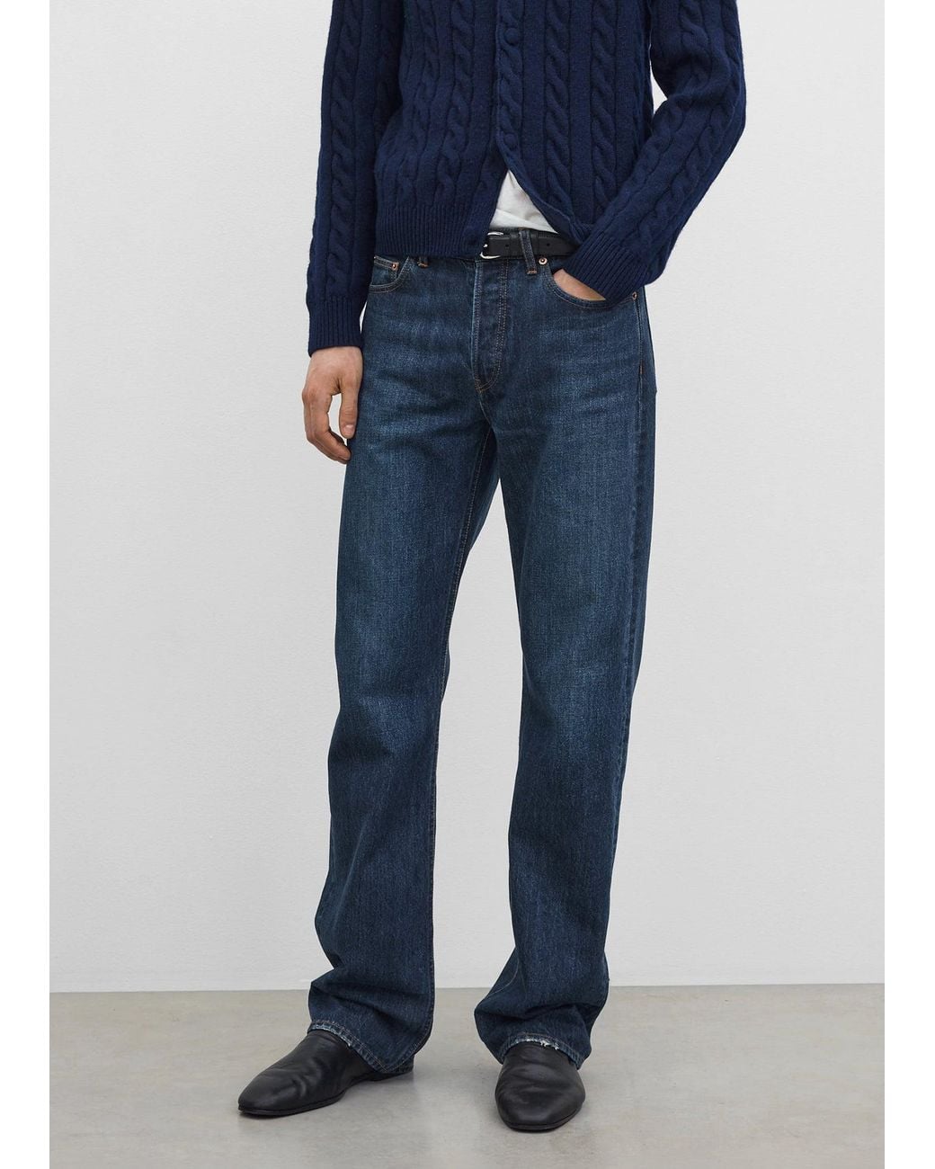 Totême Blue Straight Denim for men