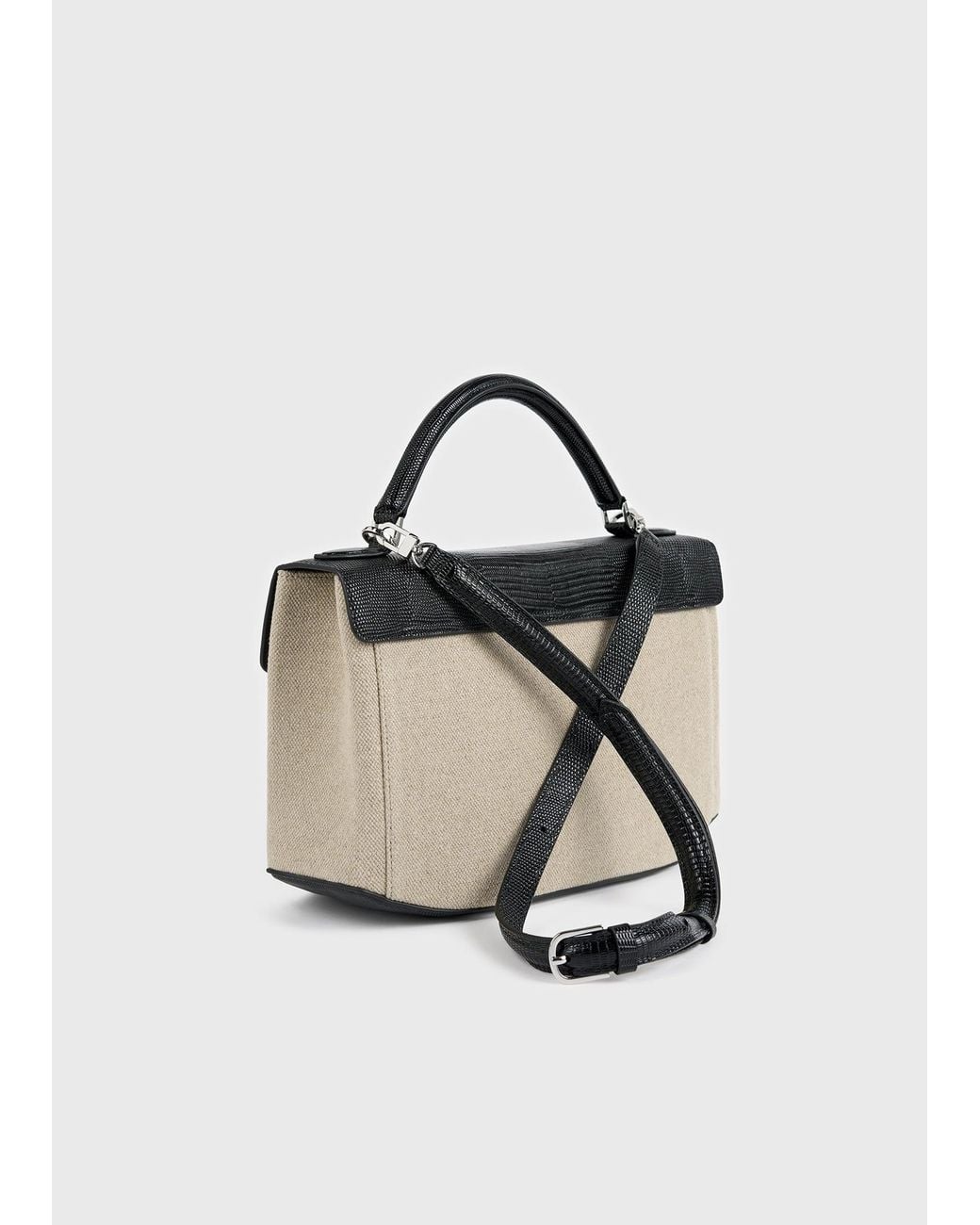 Totême Multicolor Clip Canvas Top Handle