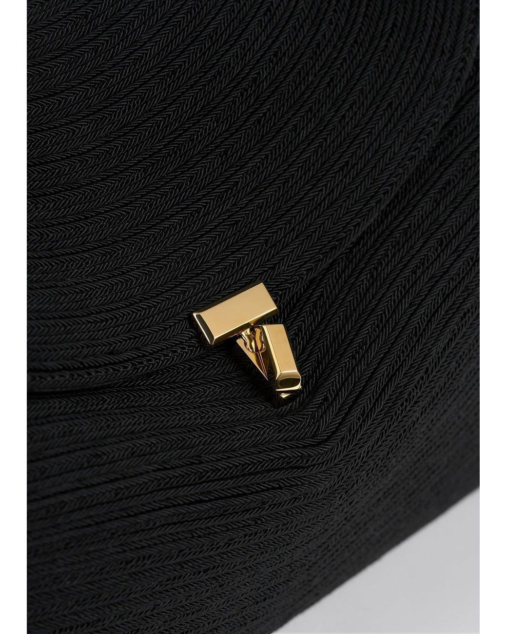 Totême Black T-Lock Rope Top Handle