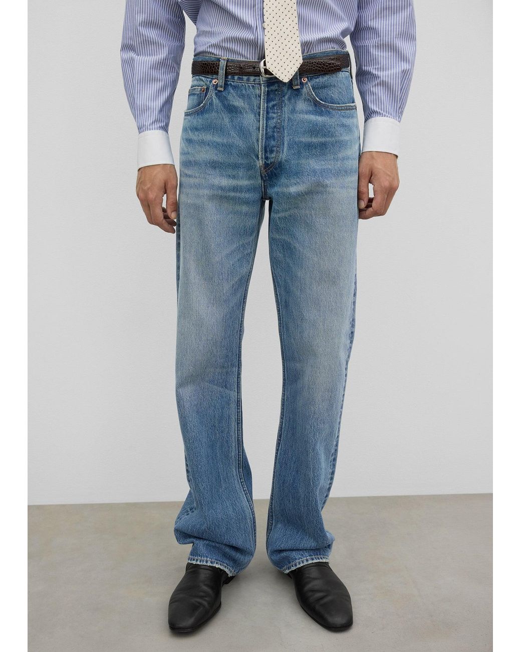 Totême Blue Straight Denim for men