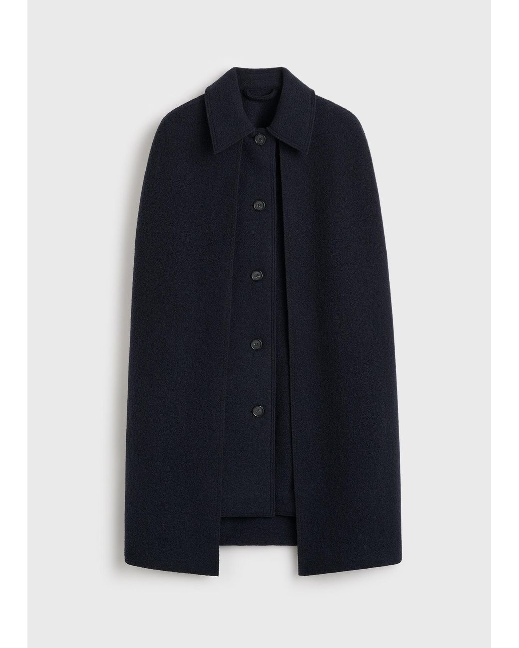 Totême Blue Cape Coat