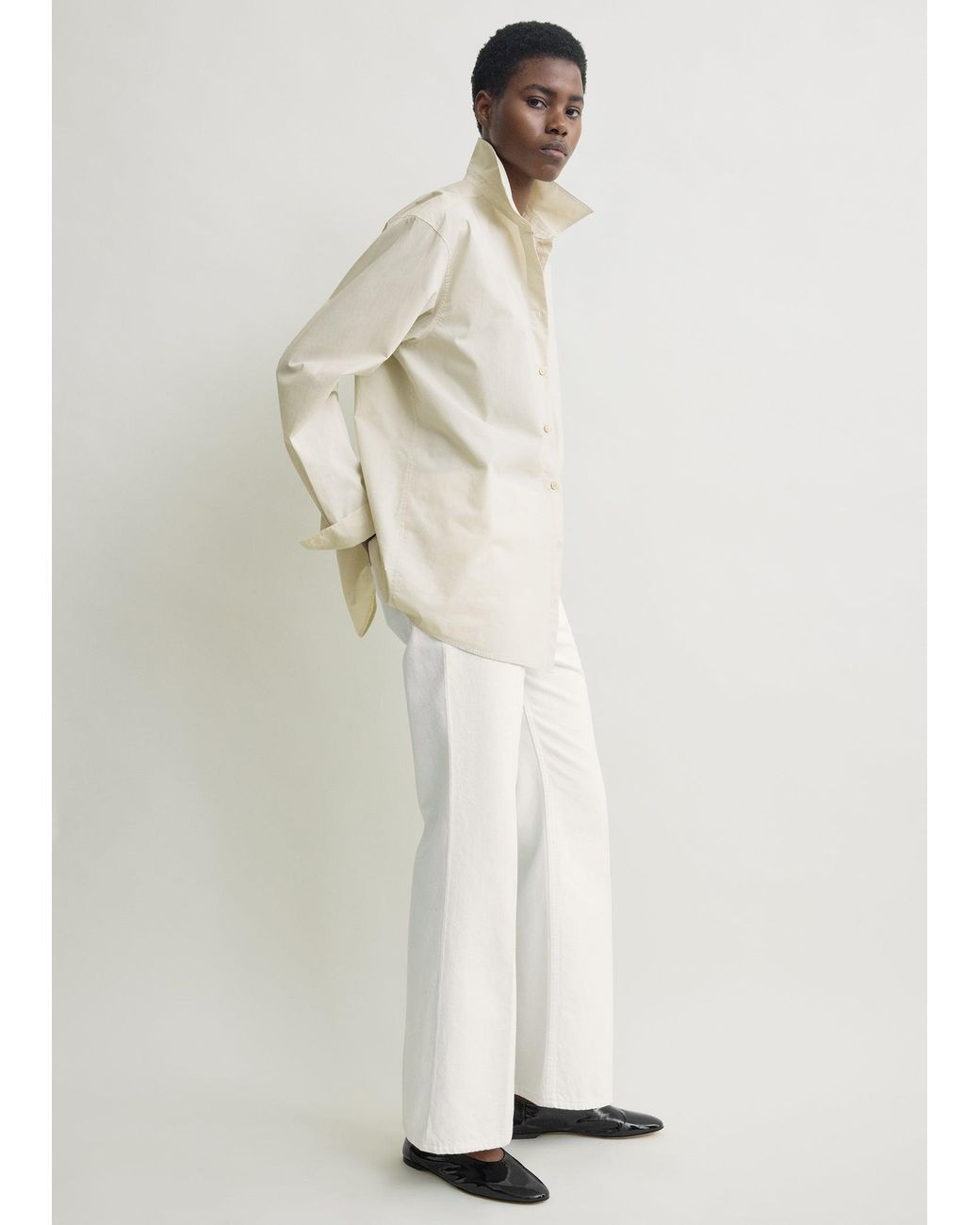 Totême Natural Classic Tumbled Shirt
