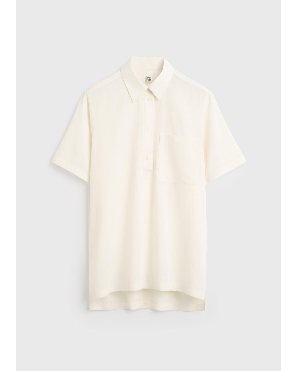 Totême Natural Fluid Polo Shirt