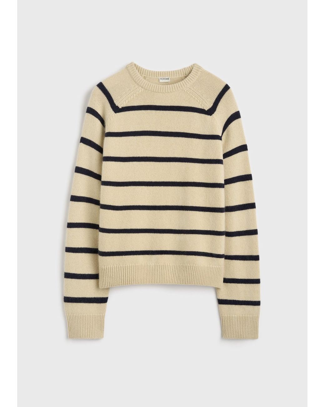 Totême Blue Raglan Crew