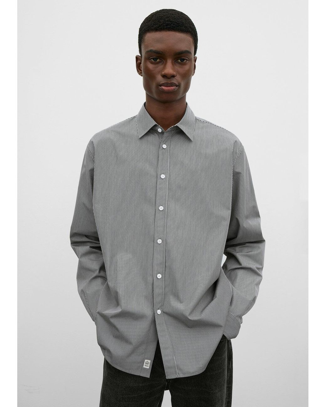Totême Gray Casual Shirt