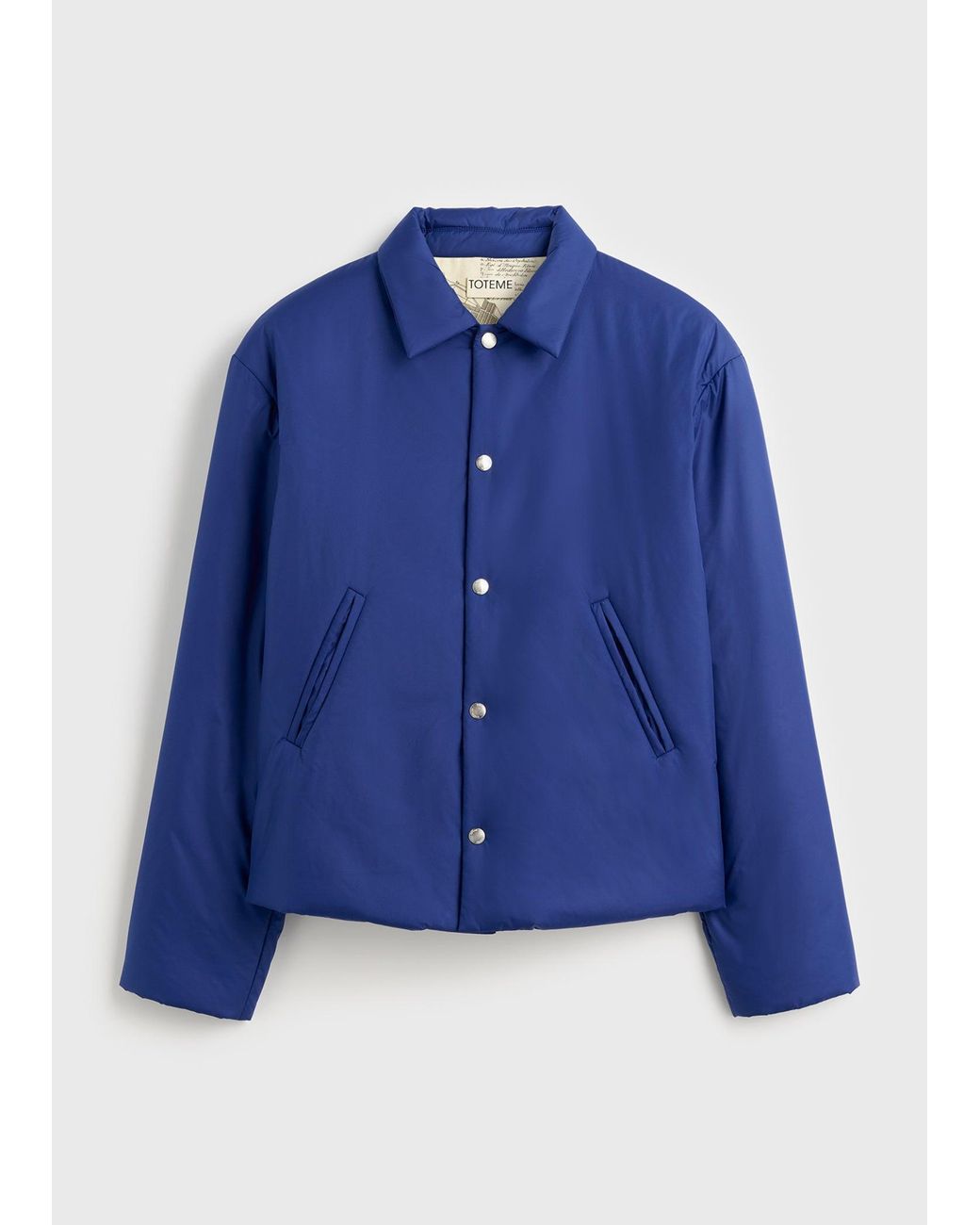 Totême Blue Liner Jacket for men