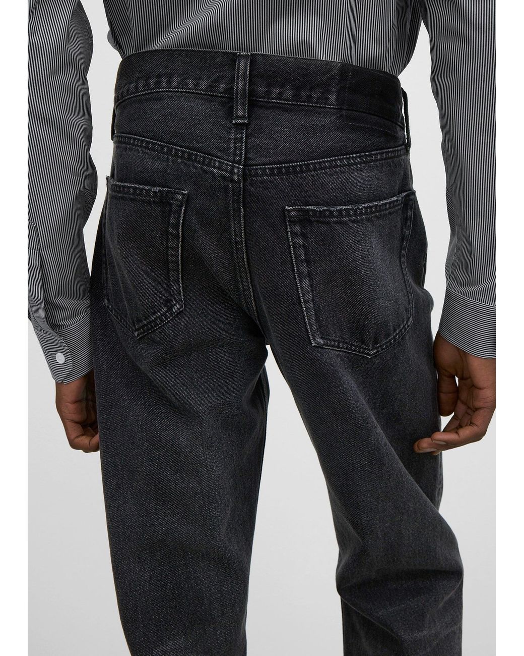Totême Gray Straight Denim