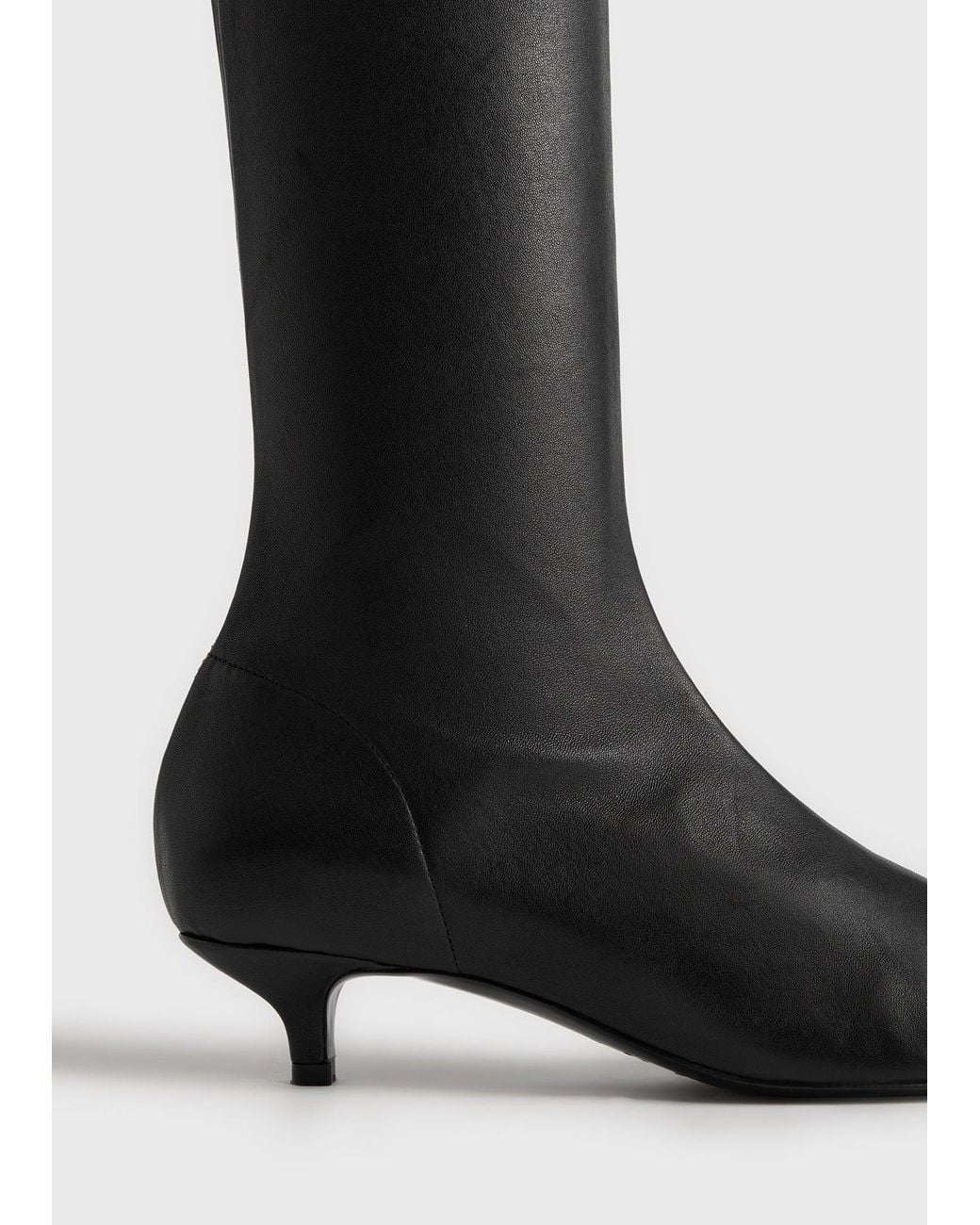 Totême  Black Day Nappa Knee-High Boots