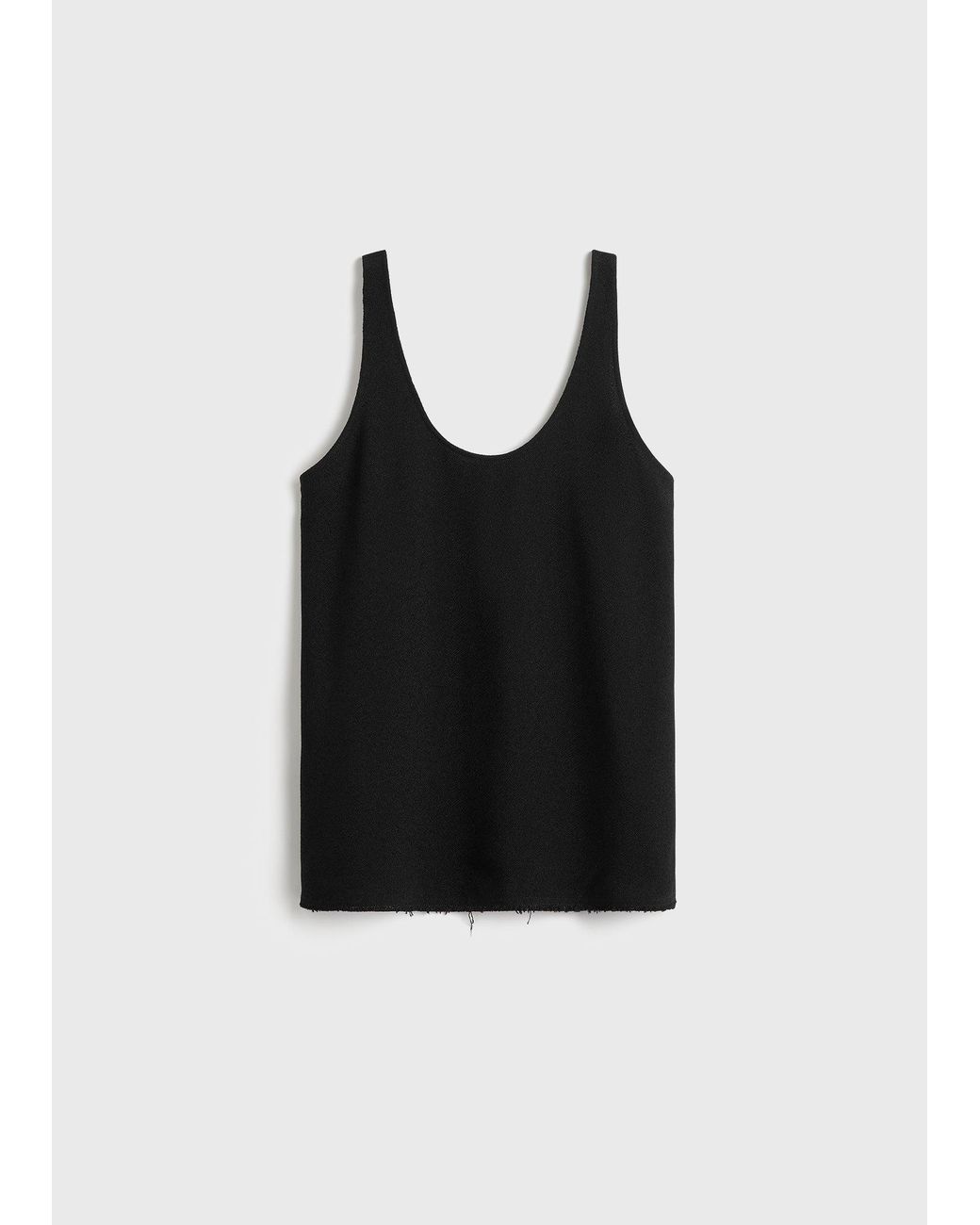 Totême  Black Sablé Tank