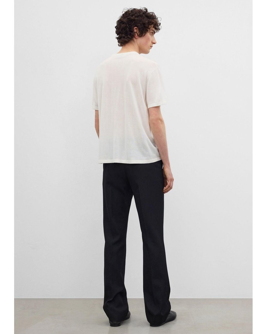 Totême  White Fine T-Shirt for men