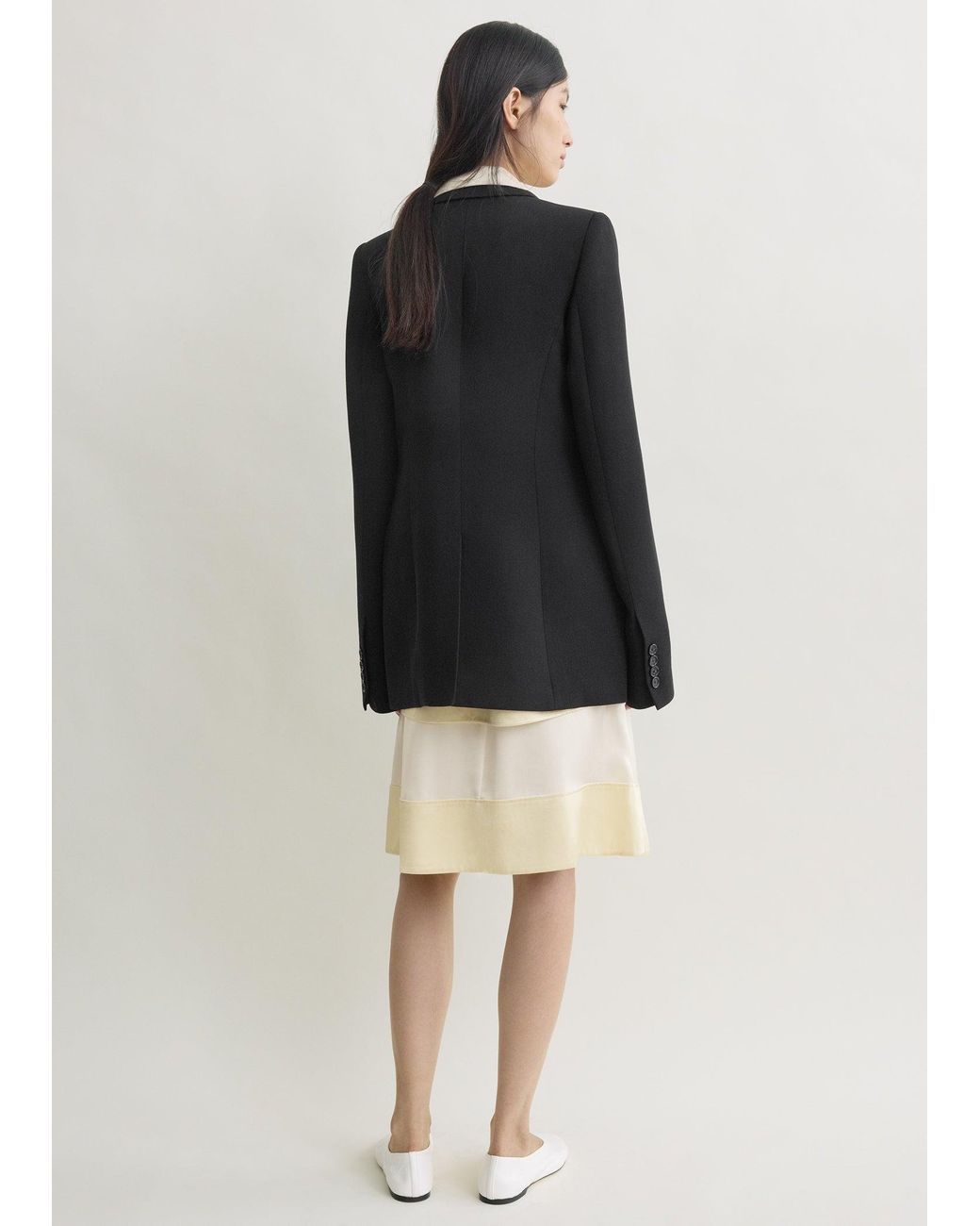 Totême  Black Slim Tailored Blazer