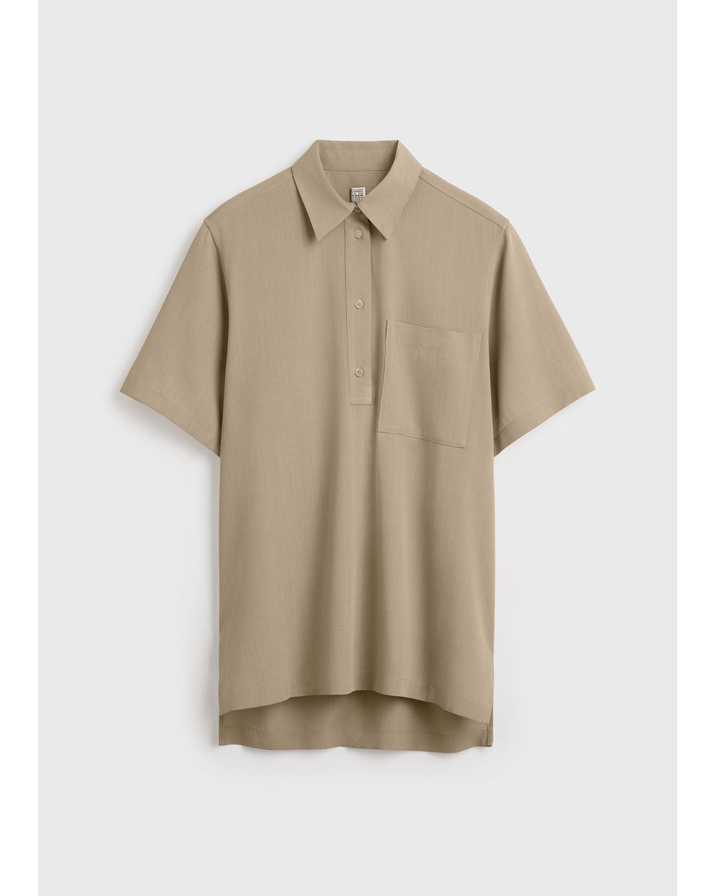 Totême Natural Fluid Polo Shirt