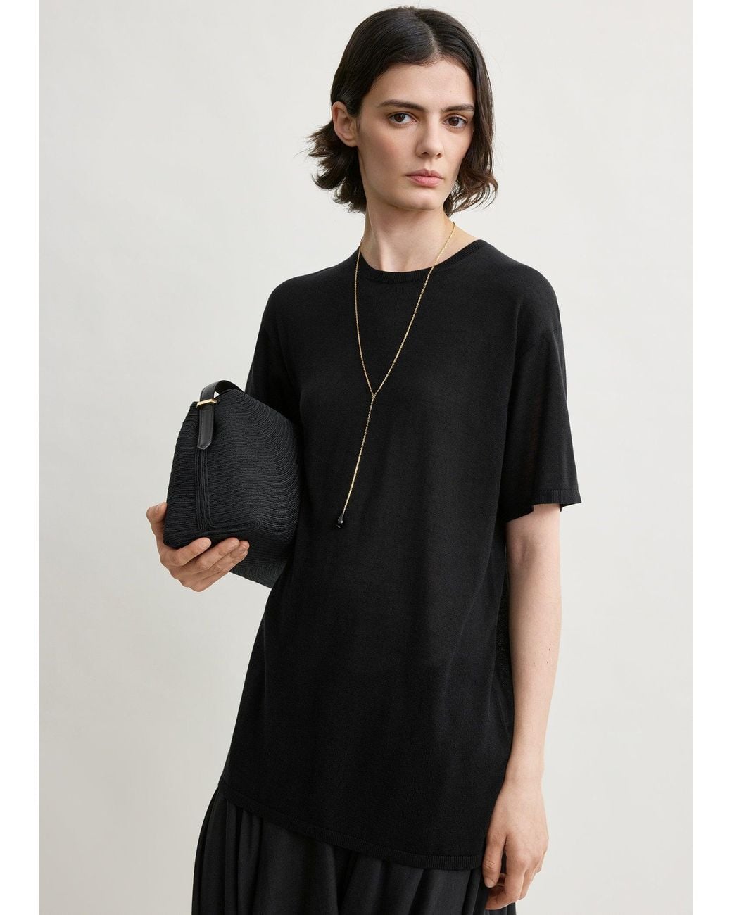 Totême  Black Tee Knit