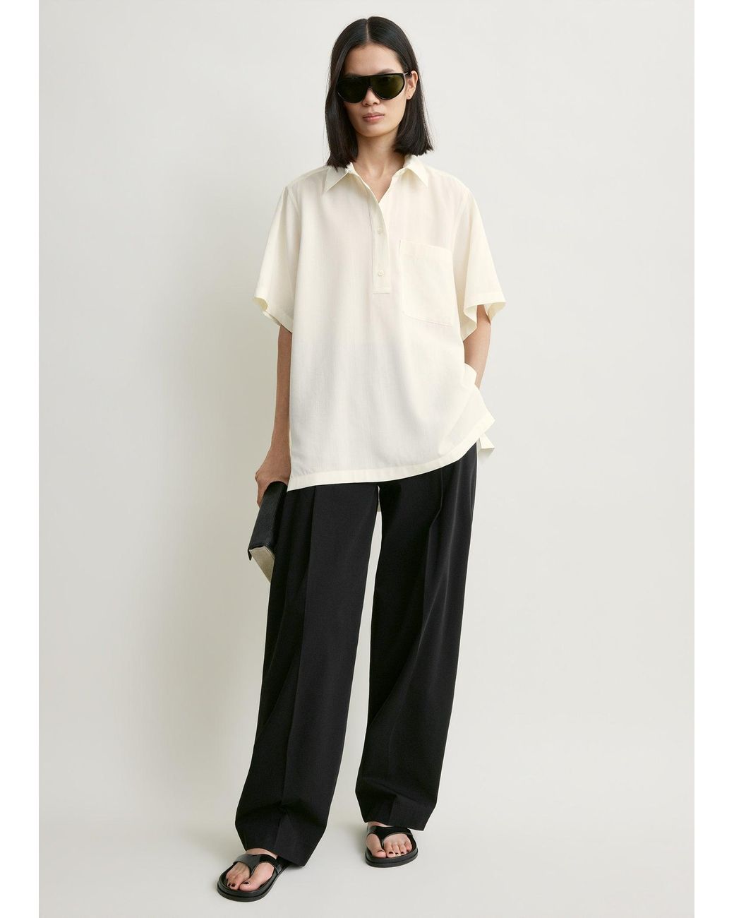 Totême Natural Fluid Polo Shirt