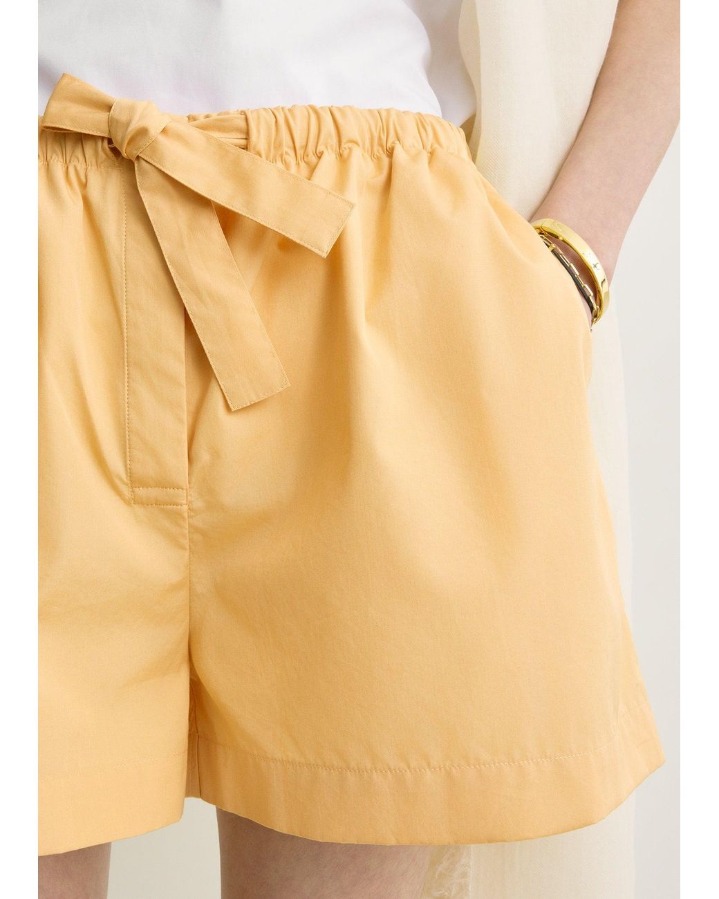 Totême Natural Cotton Summer Shorts