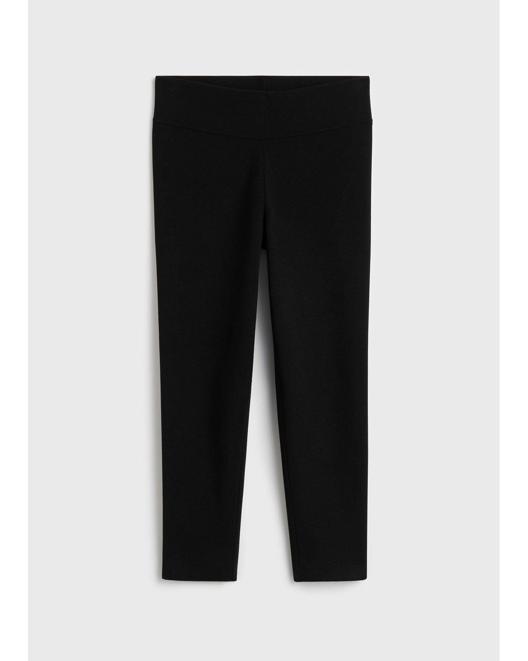 Totême Black Capri Knit Leggings