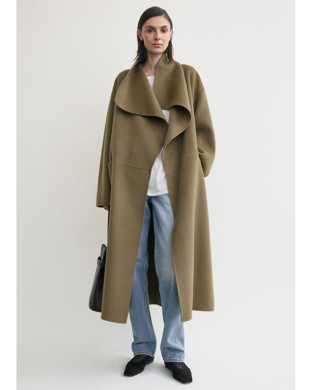 Totême Natural Signature Doublé Long Coat