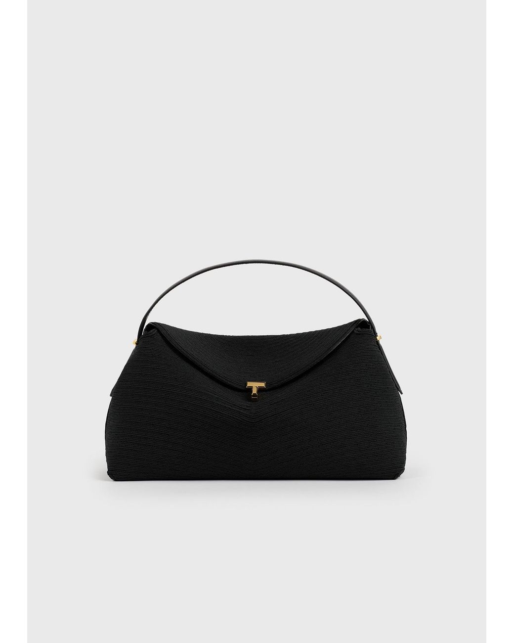 Totême Black T-Lock Rope Top Handle
