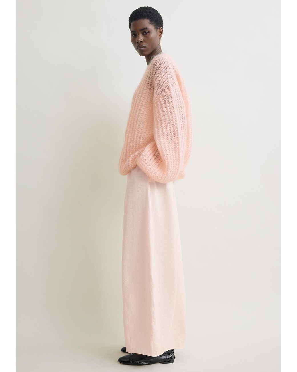 Totême Pink Puffed Knit