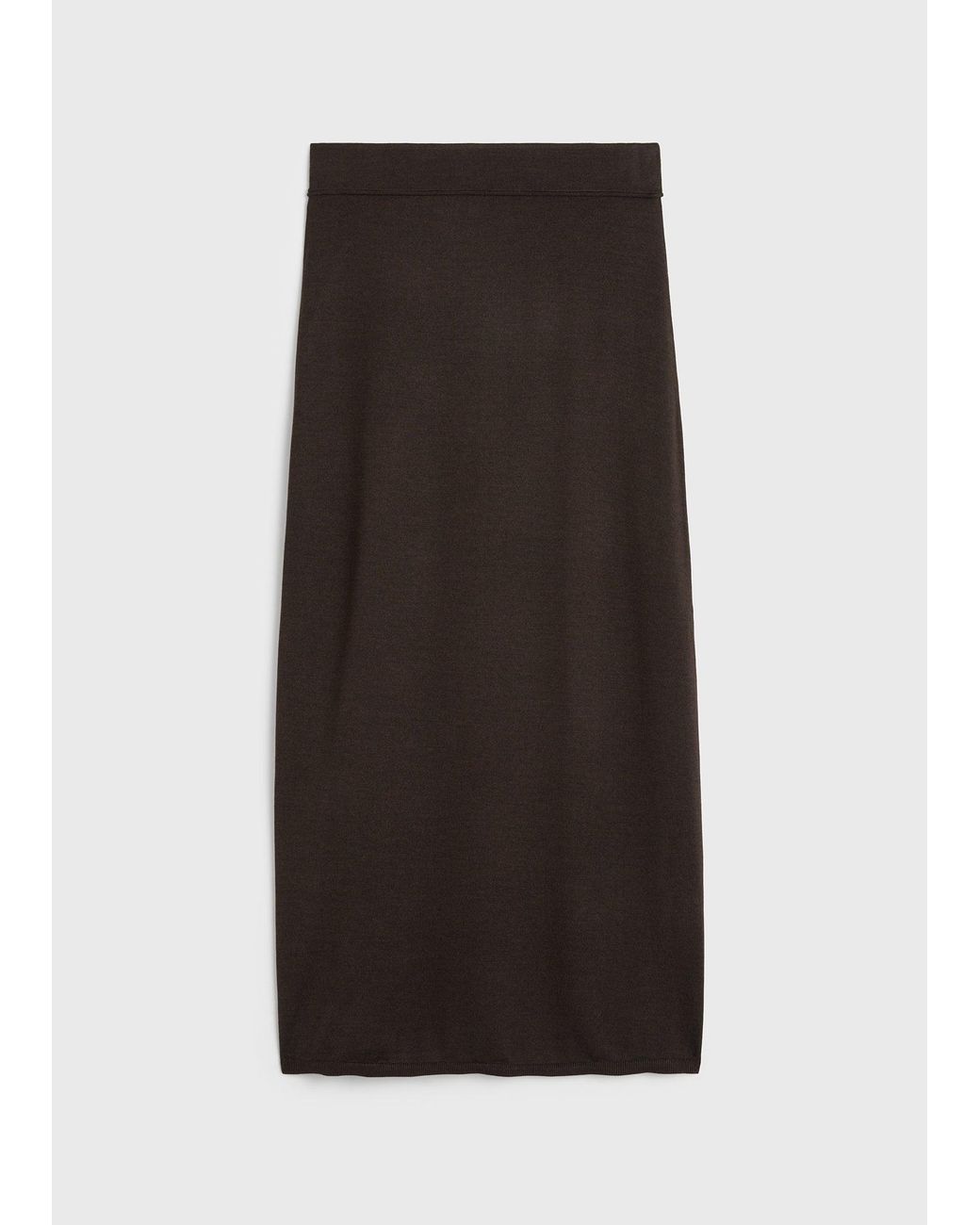 Totême Multicolor Long Knit Skirt