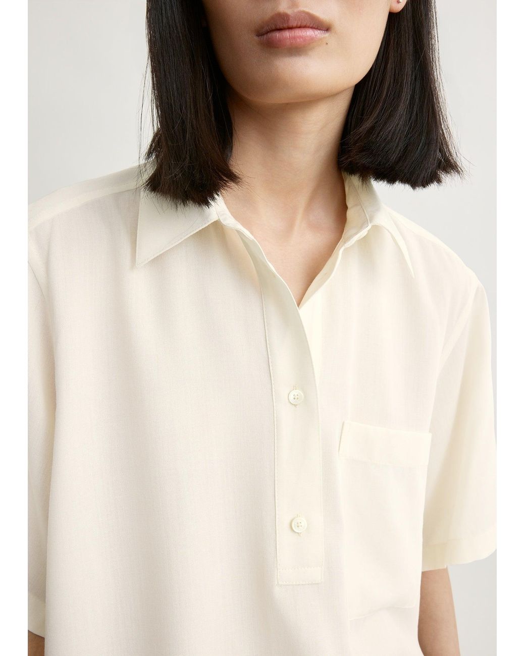 Totême Natural Fluid Polo Shirt