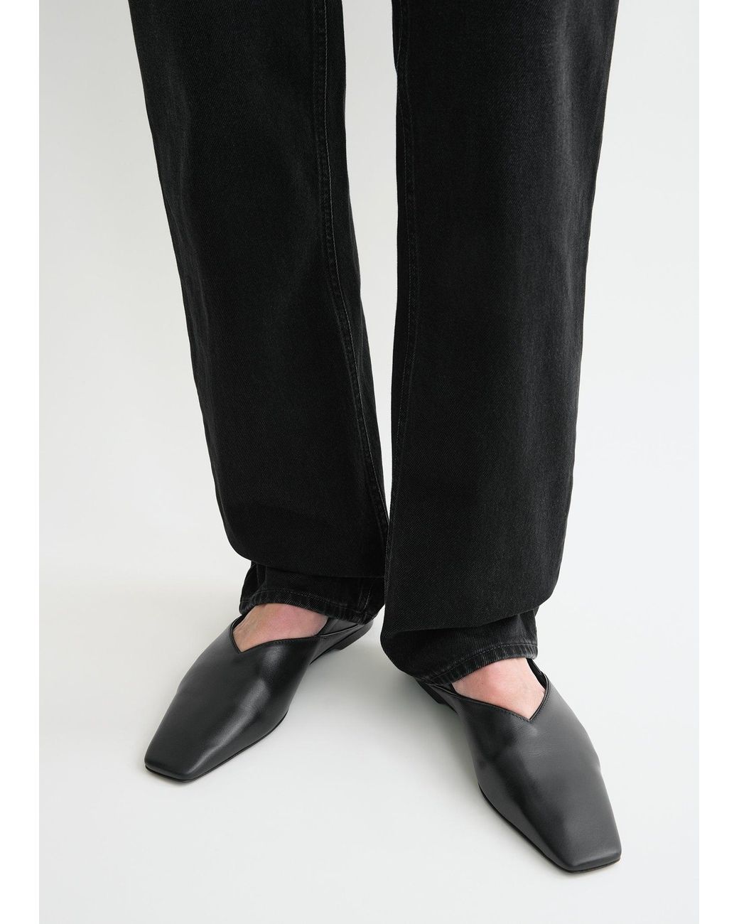 Totême Gray Classic Cut Denim Full Length