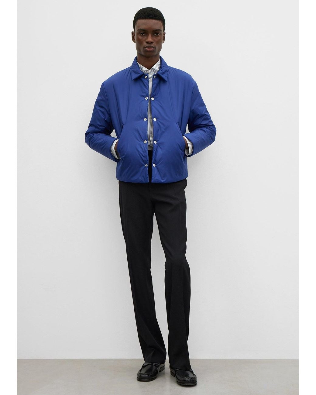 Totême Blue Liner Jacket for men