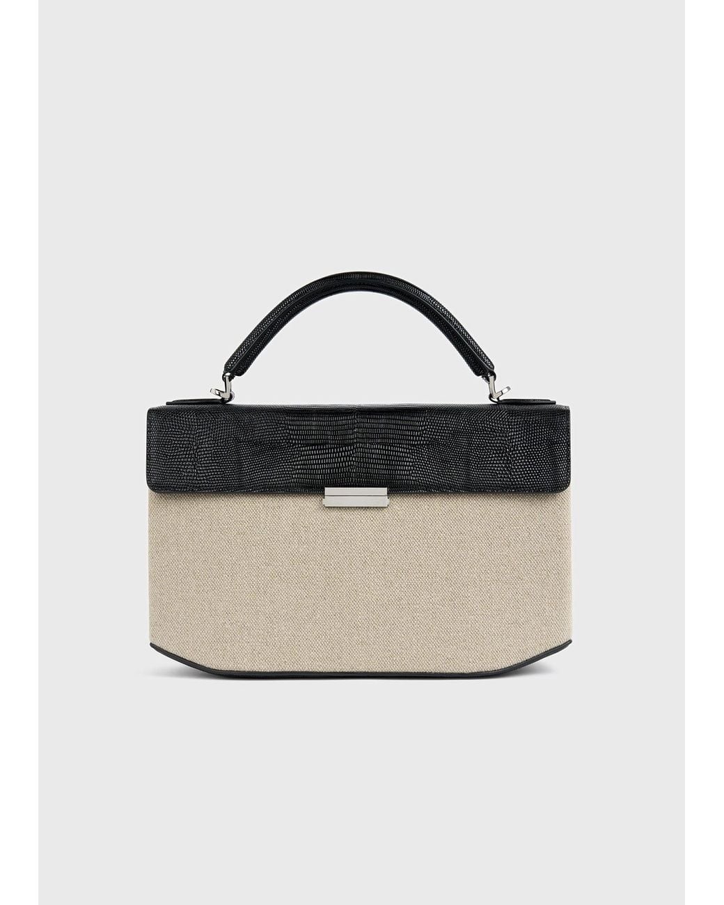 Totême Multicolor Clip Canvas Top Handle